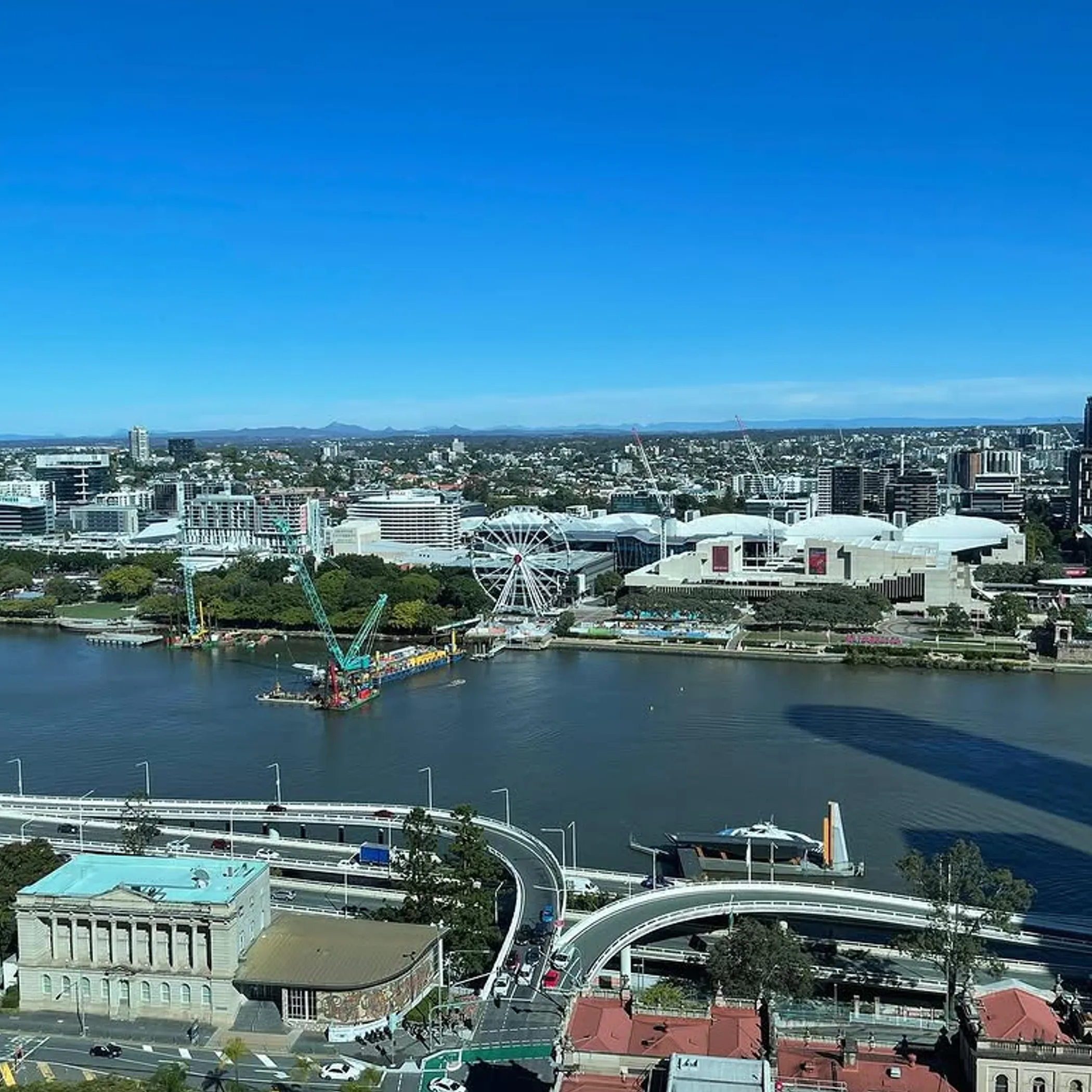 brisbane cityscape skyline