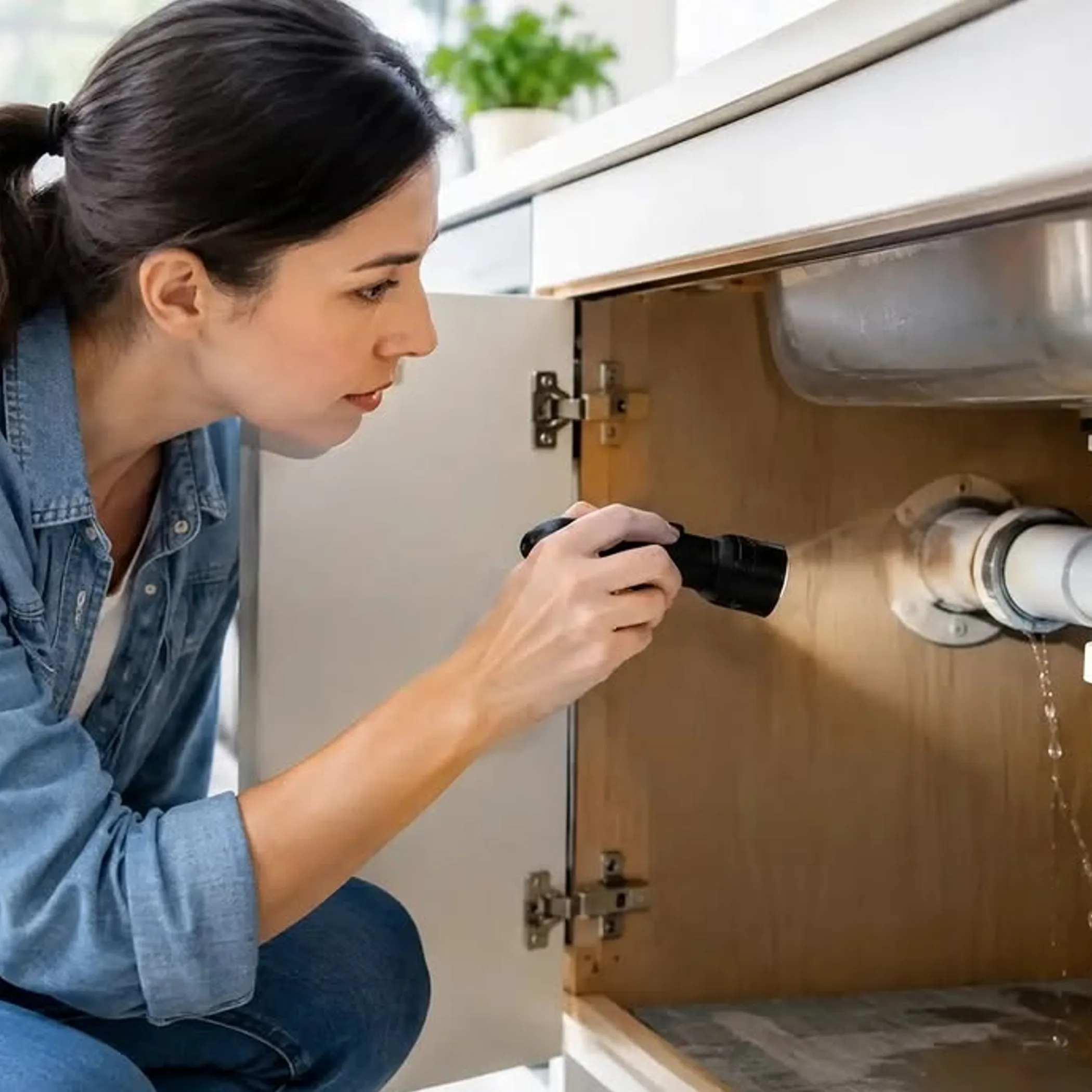 household drain leak